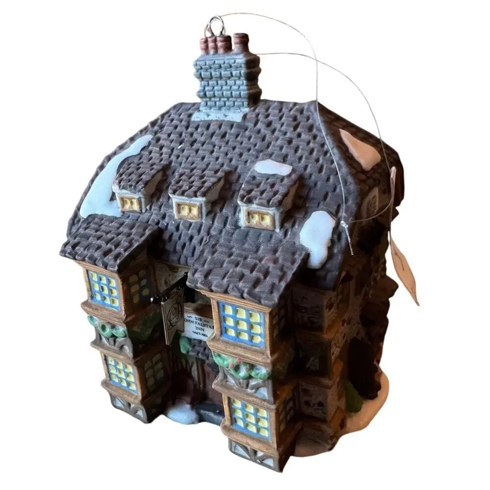 Dept 56 Sir John Falstaff Inn Ornament 1995 Dickens Village Heritage